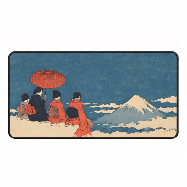 Ukiyo-e Women Contemplating Mount Fuji – DopeTraveler Deskmat