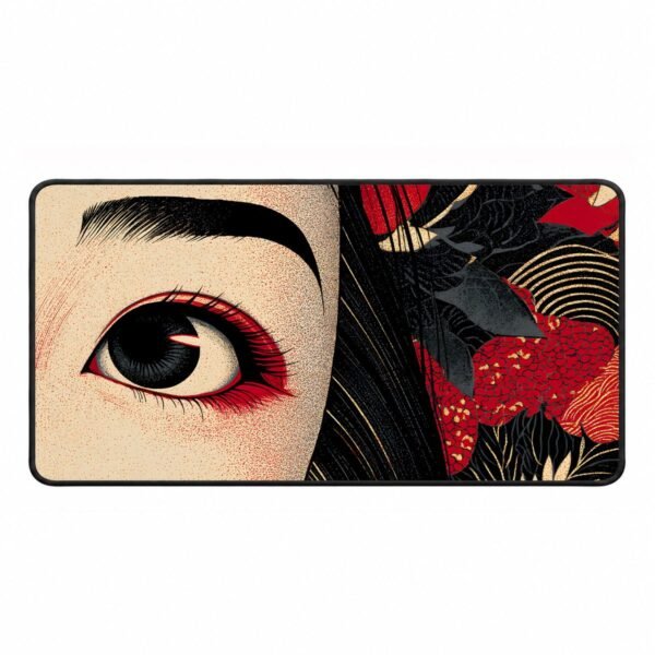 Geisha Wide Awake – DopeTraveler Desk Mat