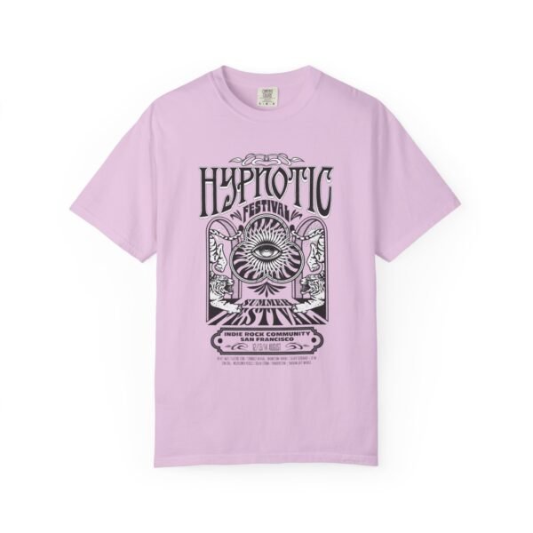 Hypnotic Festival Poster T-Shirt with Psychedelic All-Seeing Eye